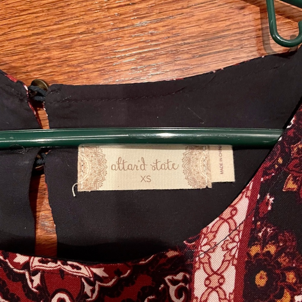 Altar’d State Shift Patterned Dress - image 3